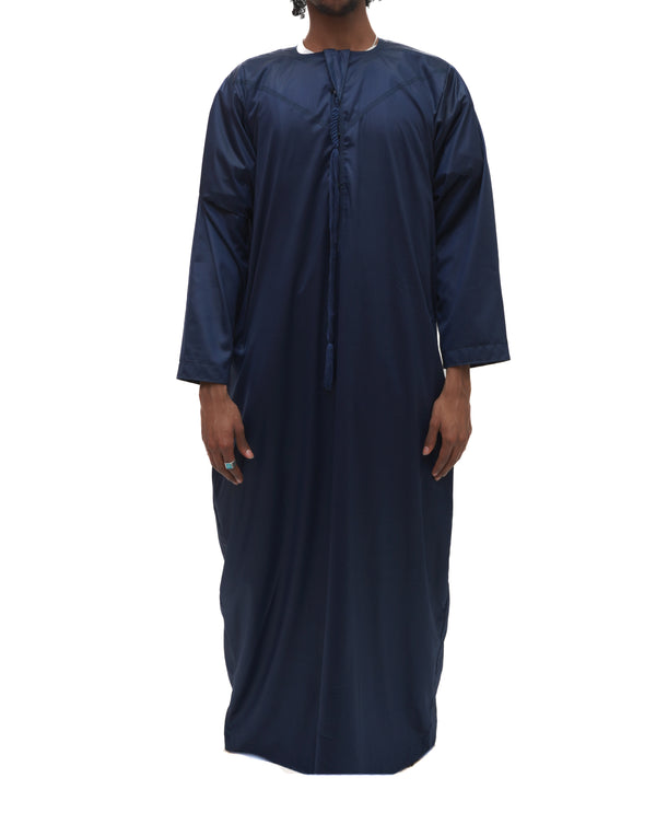 Emirati Thobe - Moonlit Navy