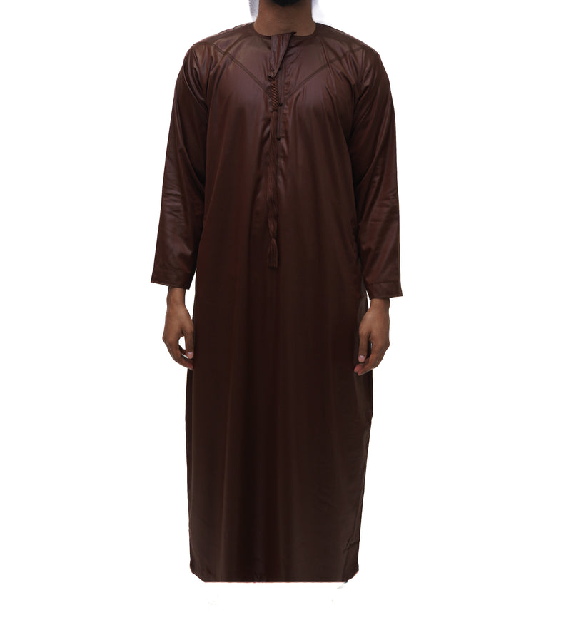 Emirati Thobe - Date Brown